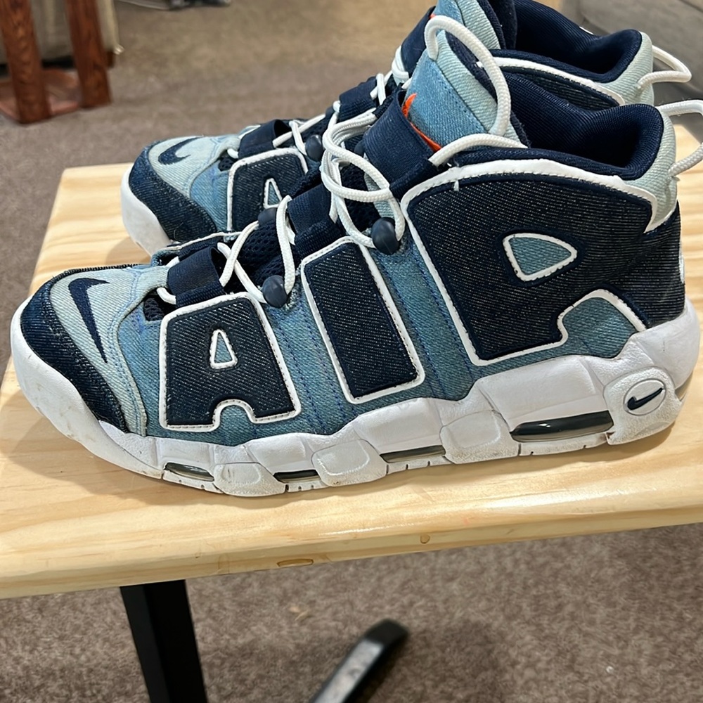 Nike uptempo 96 denim 2019 edition.